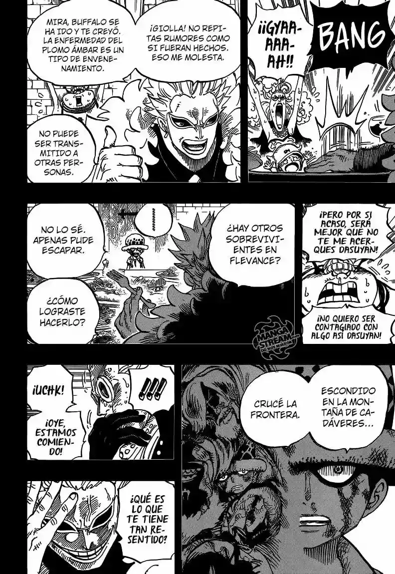 One Piece Capítulo 762 - Página 4 en español