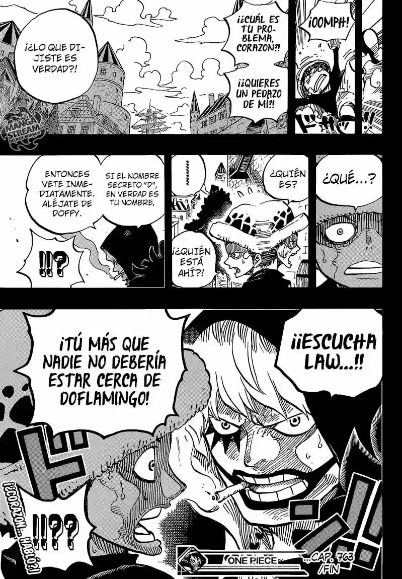 One Piece Capítulo 763 - Página 18 en español