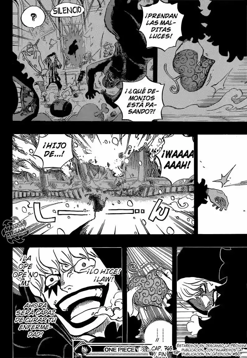 One Piece Capítulo 765 - Página 17 en español
