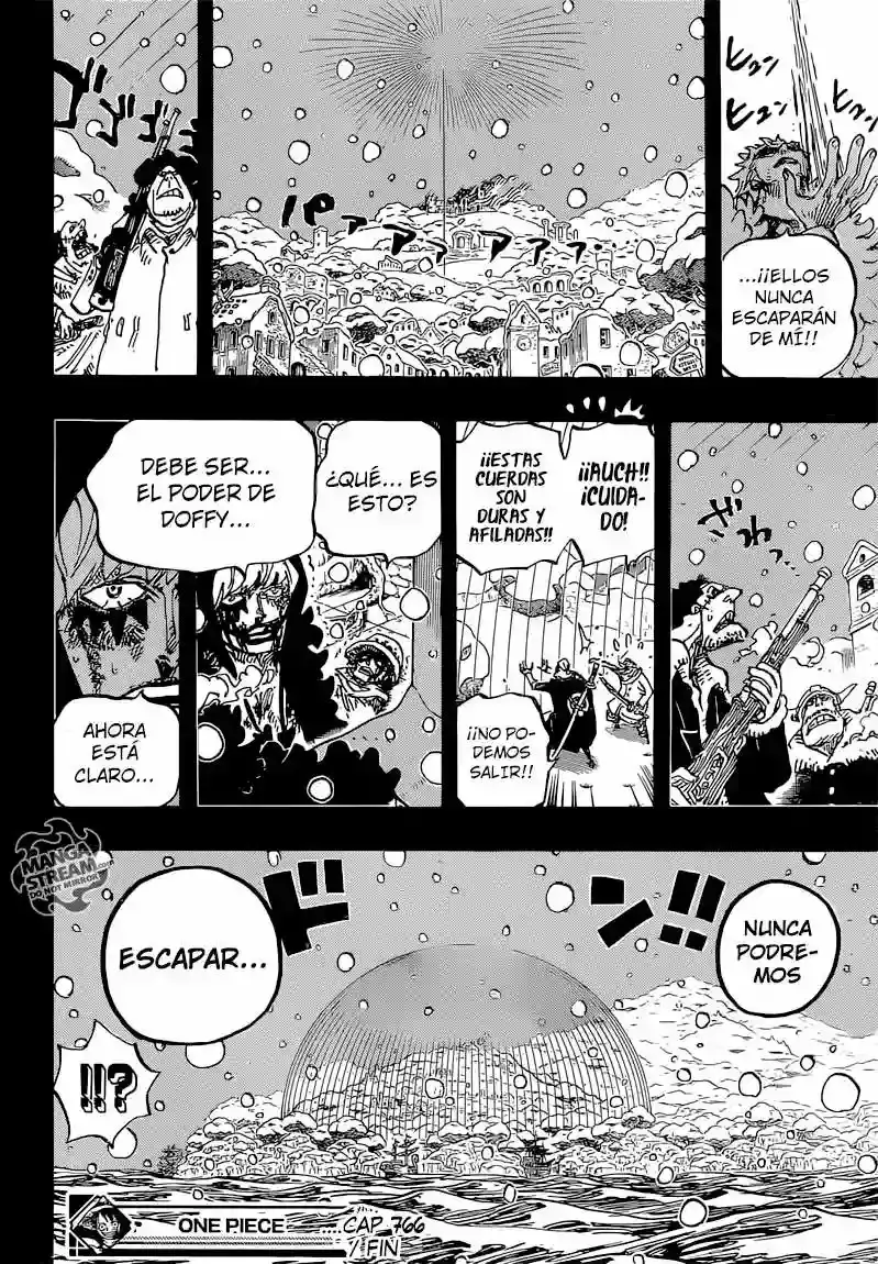 One Piece Capítulo 766 - Página 16 en español
