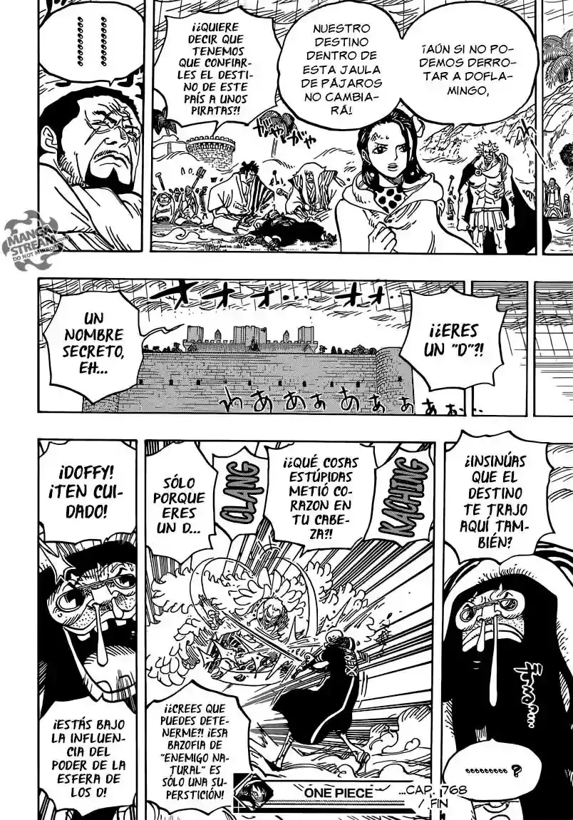 One Piece Capítulo 768 - Página 12 en español