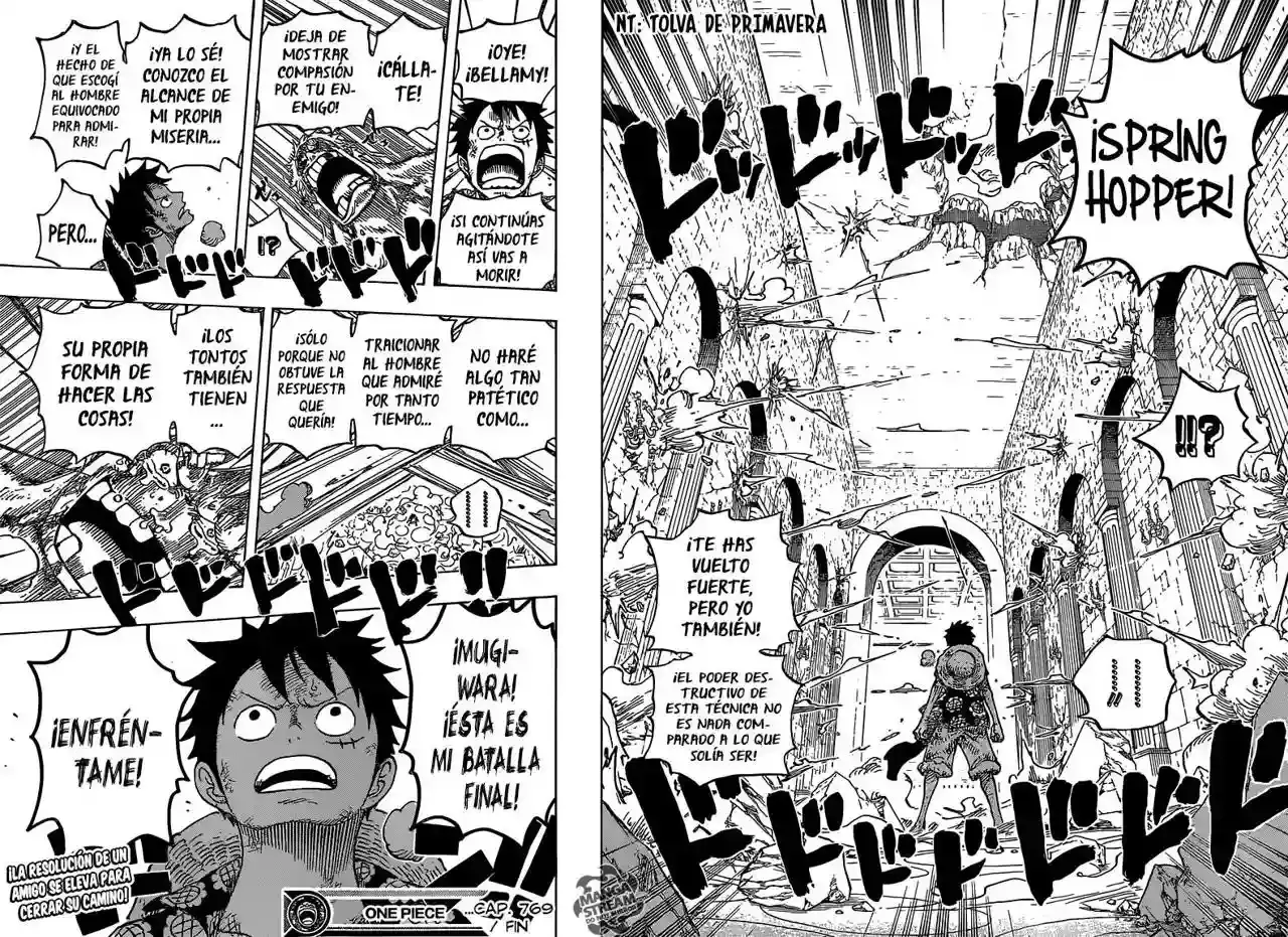 One Piece Capítulo 769 - Página 17 en español