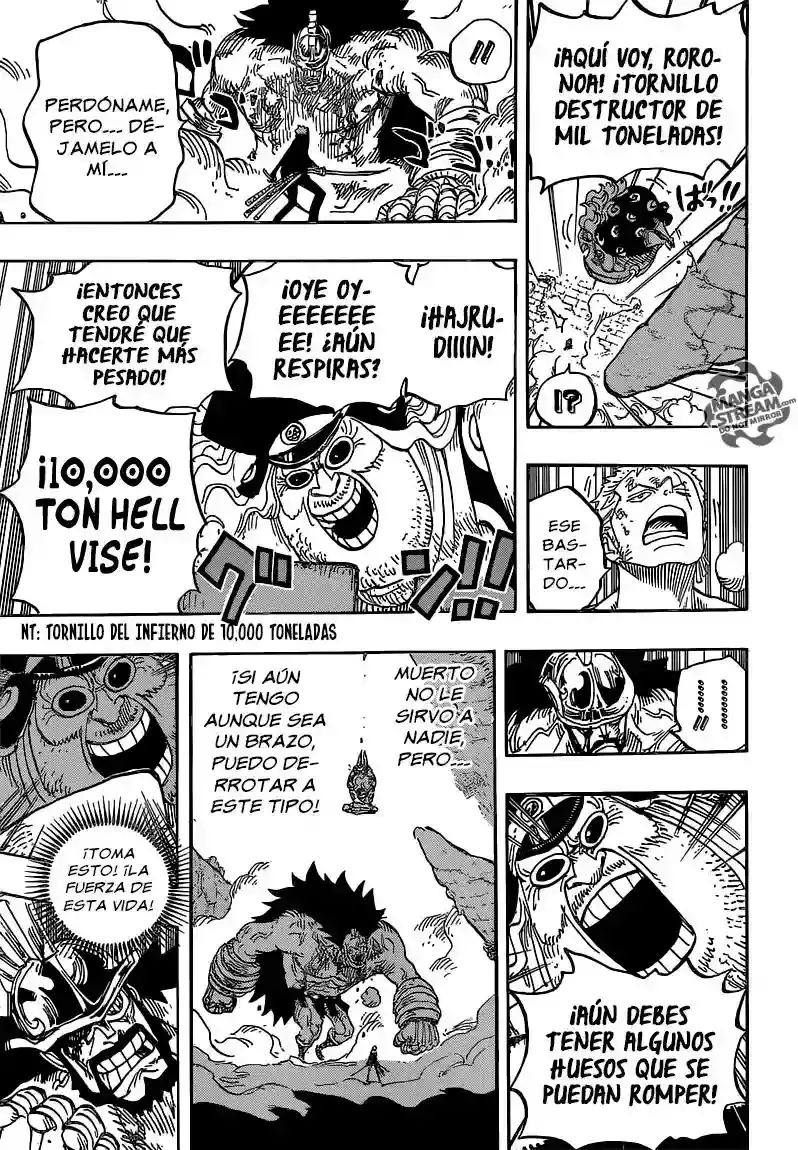 One Piece Capítulo 770 - Página 12 en español