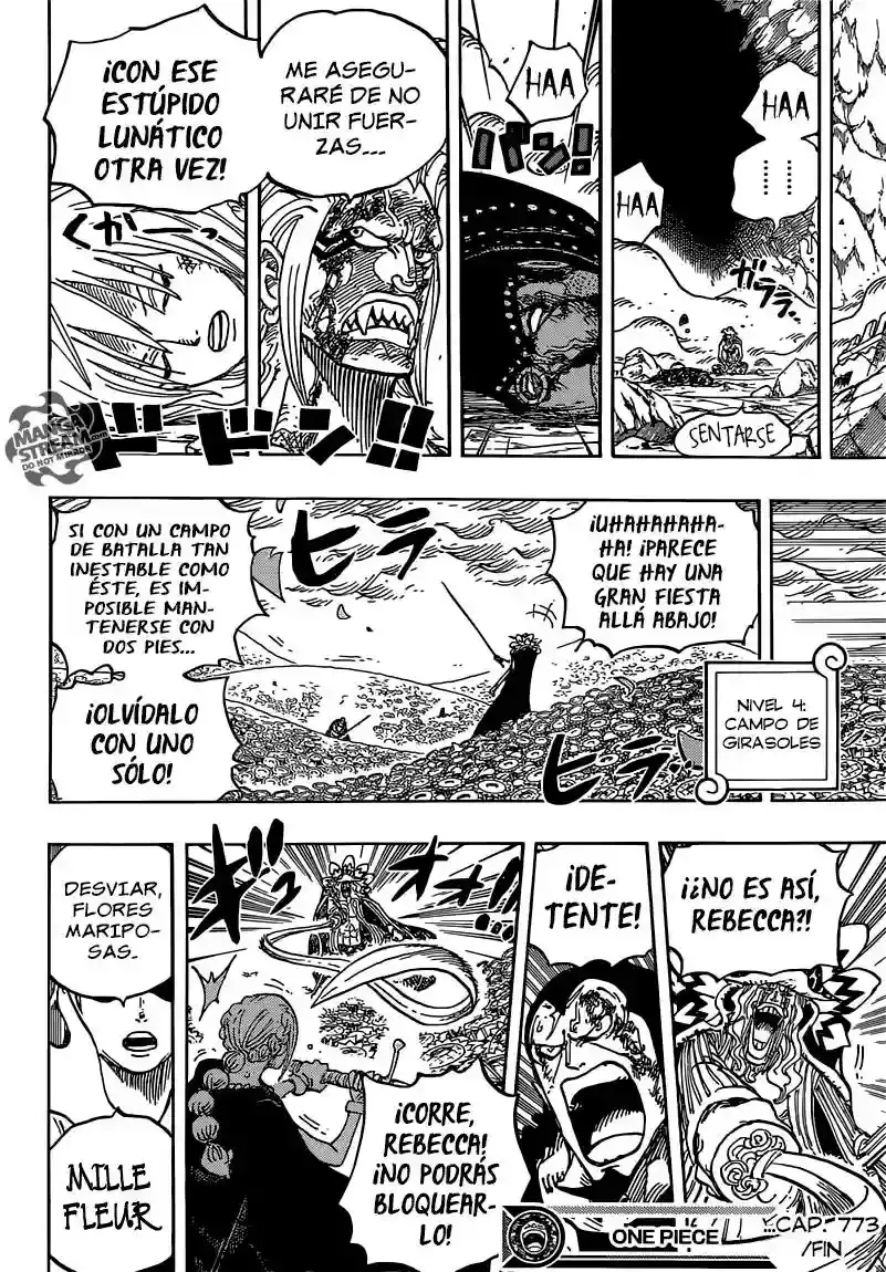 One Piece Capítulo 773 - Página 17 en español
