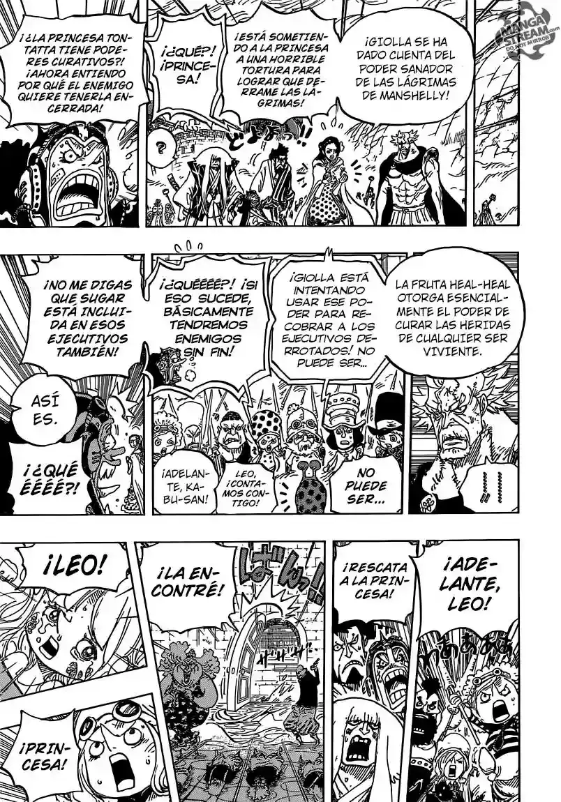 One Piece Capítulo 774 - Página 11 en español