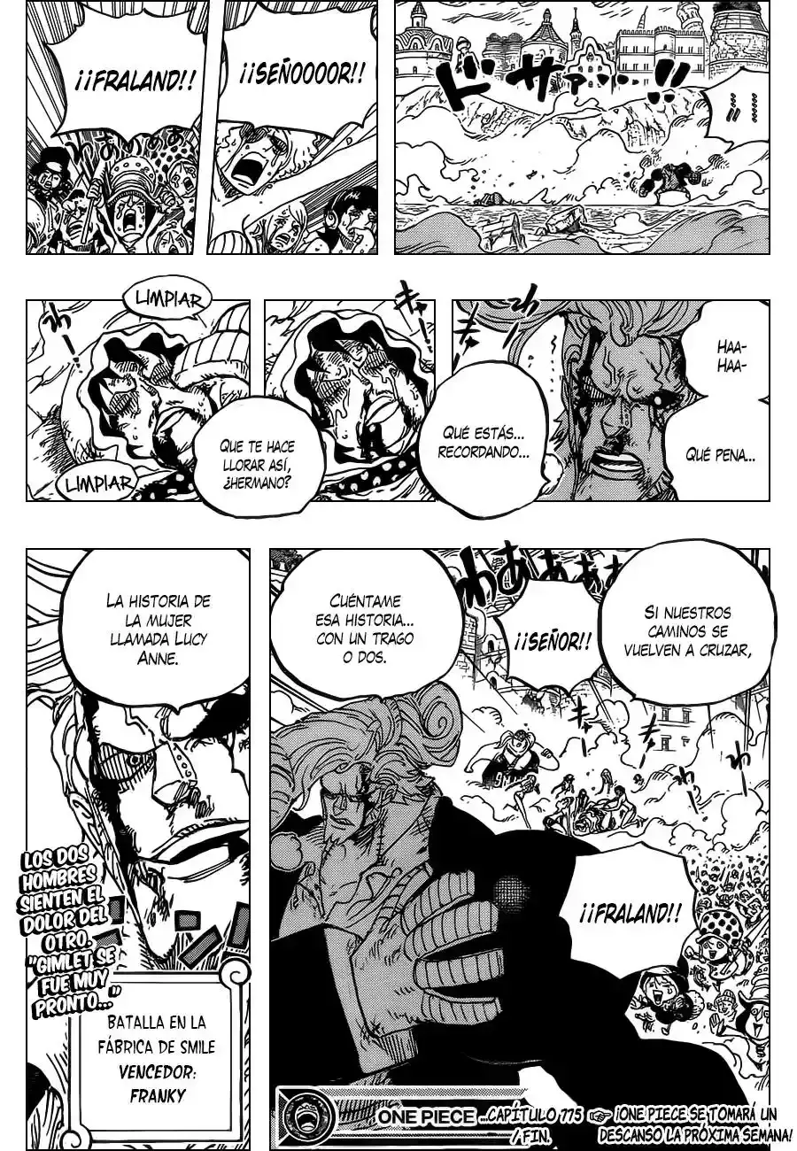 One Piece Capítulo 775 - Página 19 en español