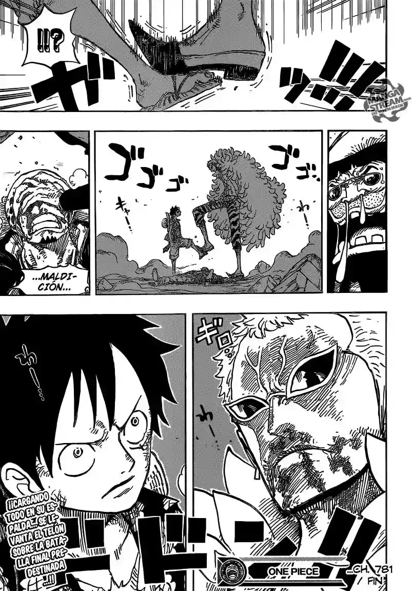 One Piece Capítulo 781 - Página 19 en español