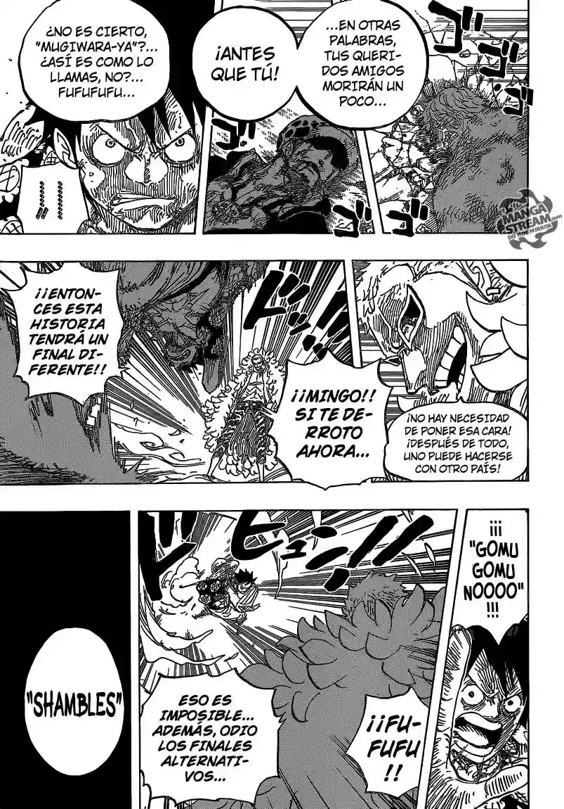 One Piece Capítulo 781 - Página 7 en español