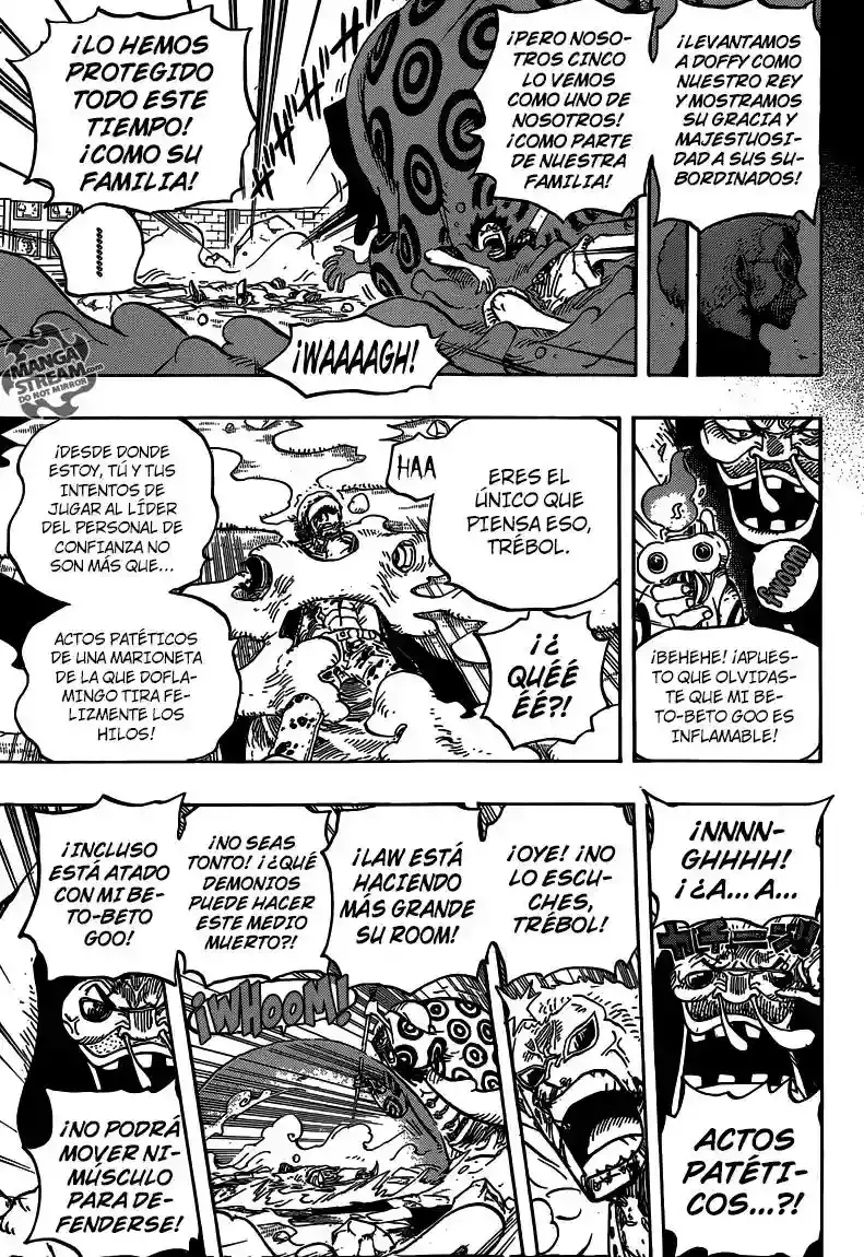 One Piece Capítulo 782 - Página 15 en español