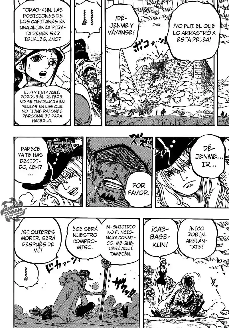 One Piece Capítulo 783 - Página 15 en español