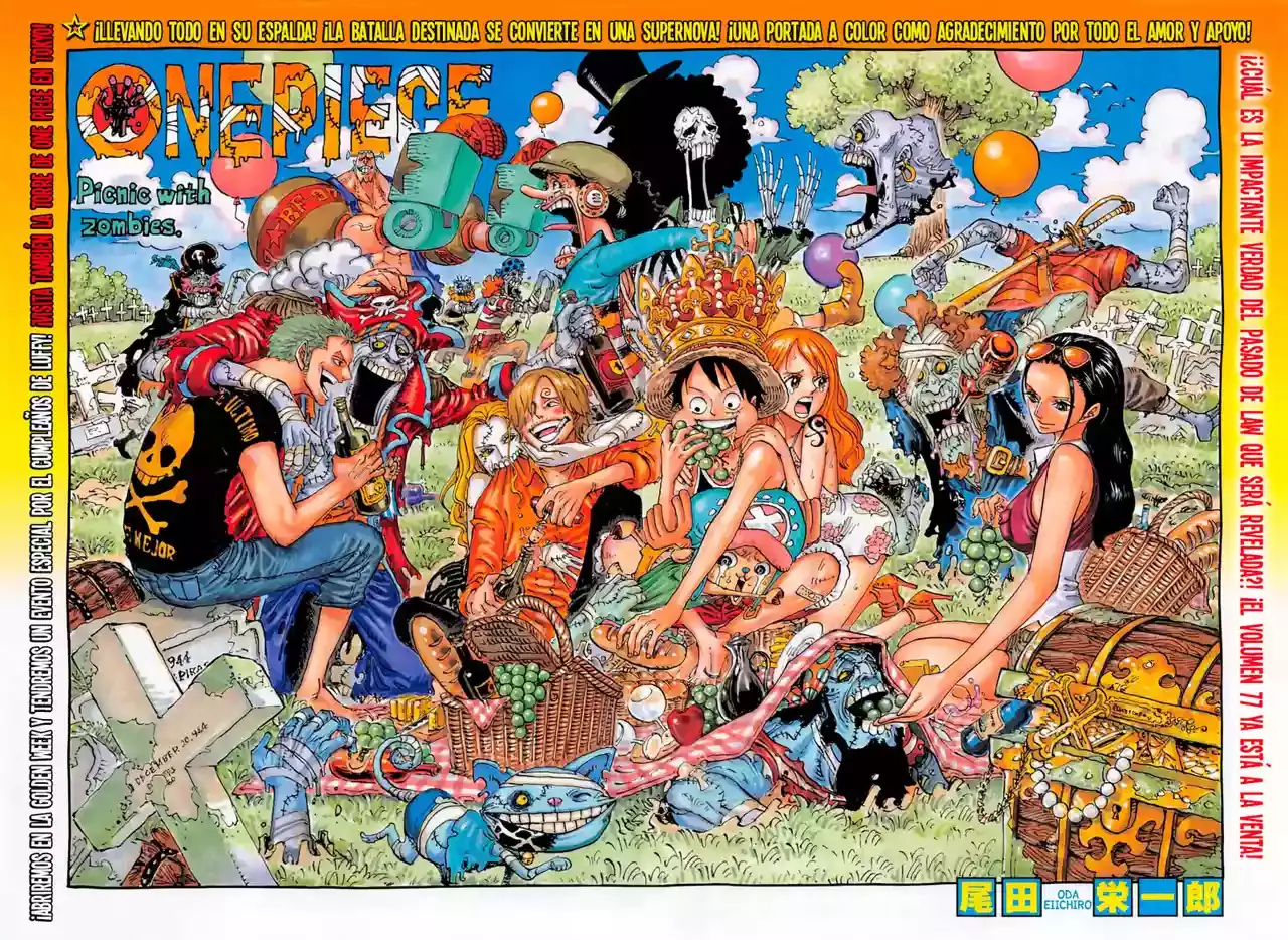 One Piece Capítulo 784 - Página 3 en español