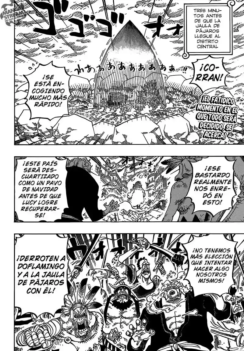 One Piece Capítulo 788 - Página 3 en español