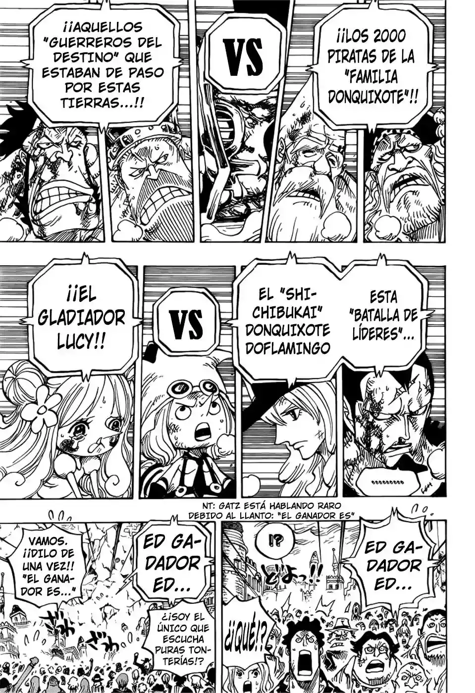 One Piece Capítulo 791 - Página 11 en español