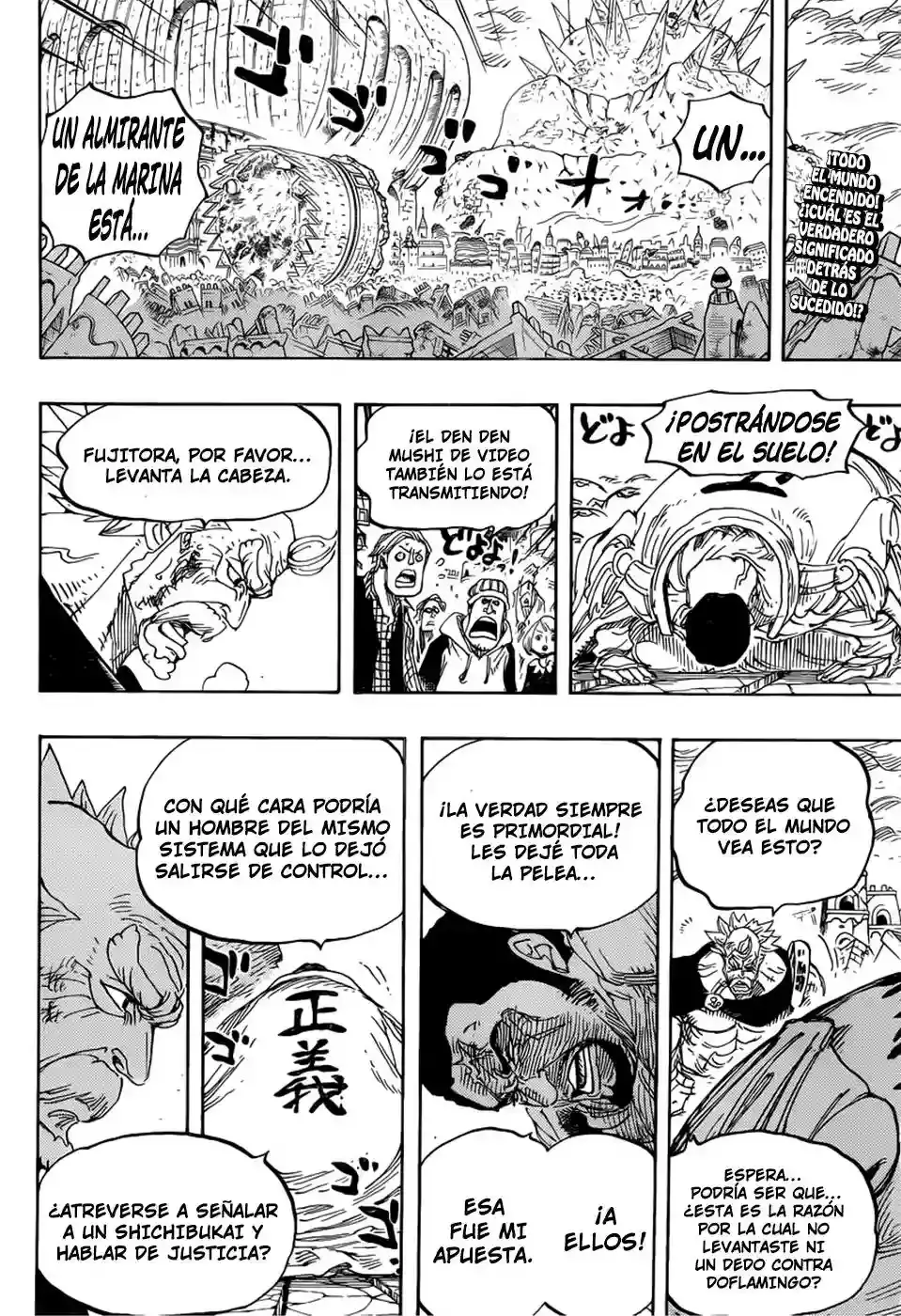 One Piece Capítulo 793 - Página 3 en español