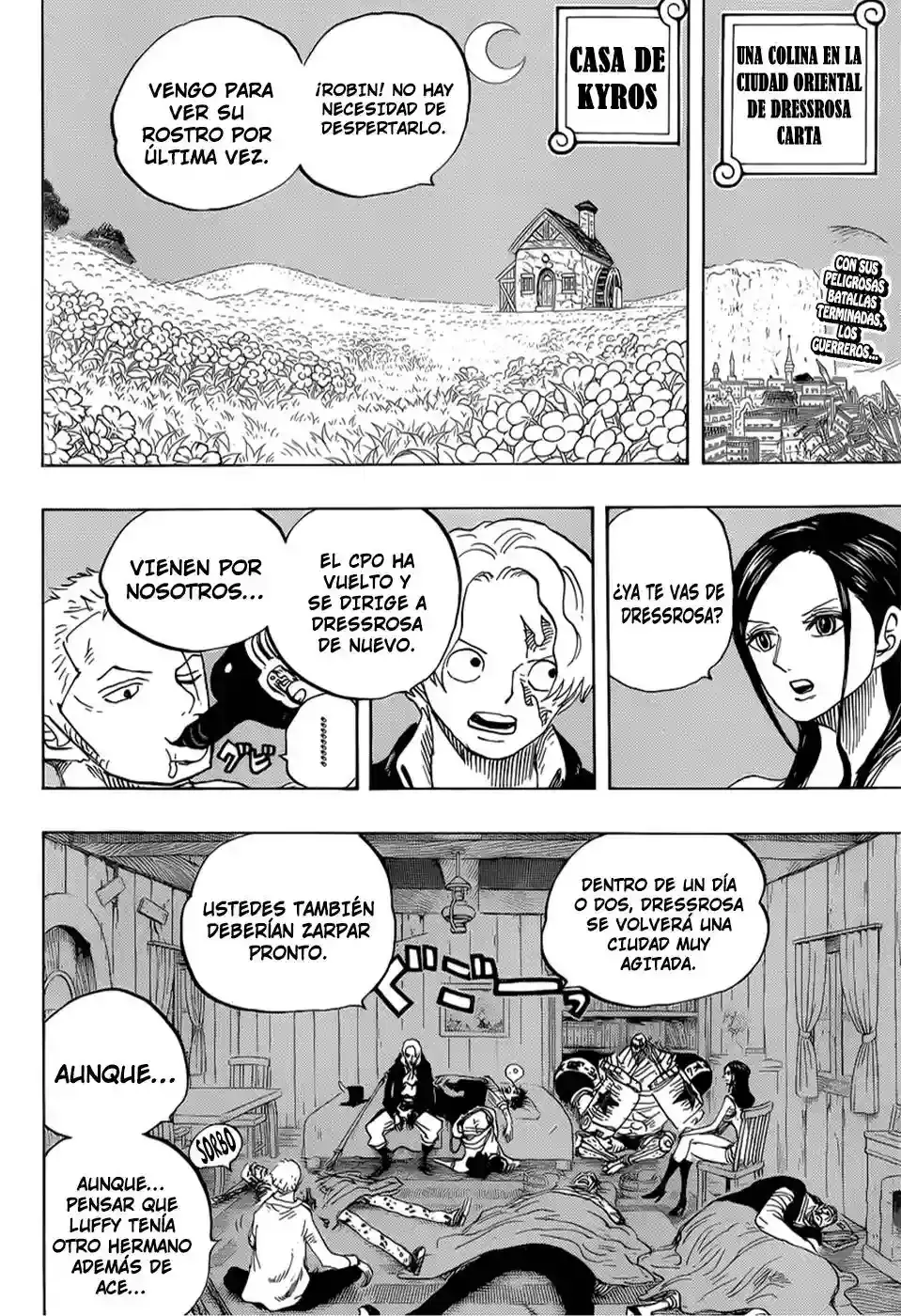 One Piece Capítulo 794 - Página 3 en español
