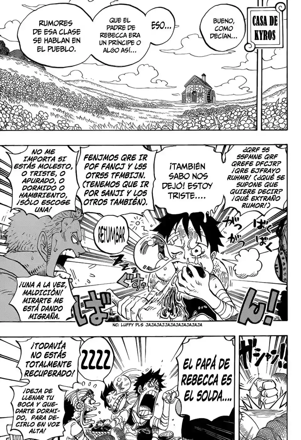 One Piece Capítulo 796 - Página 12 en español