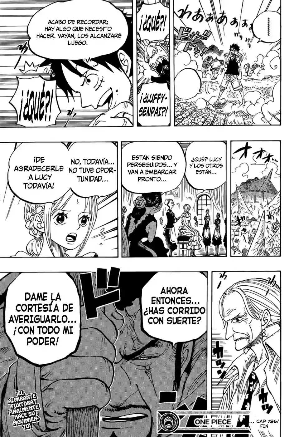 One Piece Capítulo 796 - Página 20 en español
