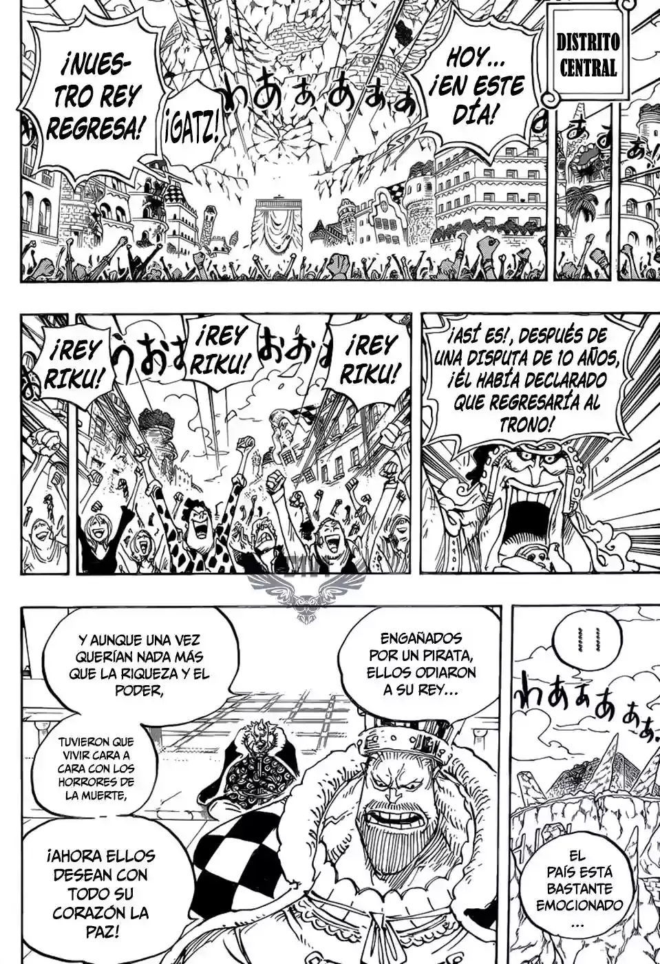 One Piece Capítulo 796 - Página 7 en español