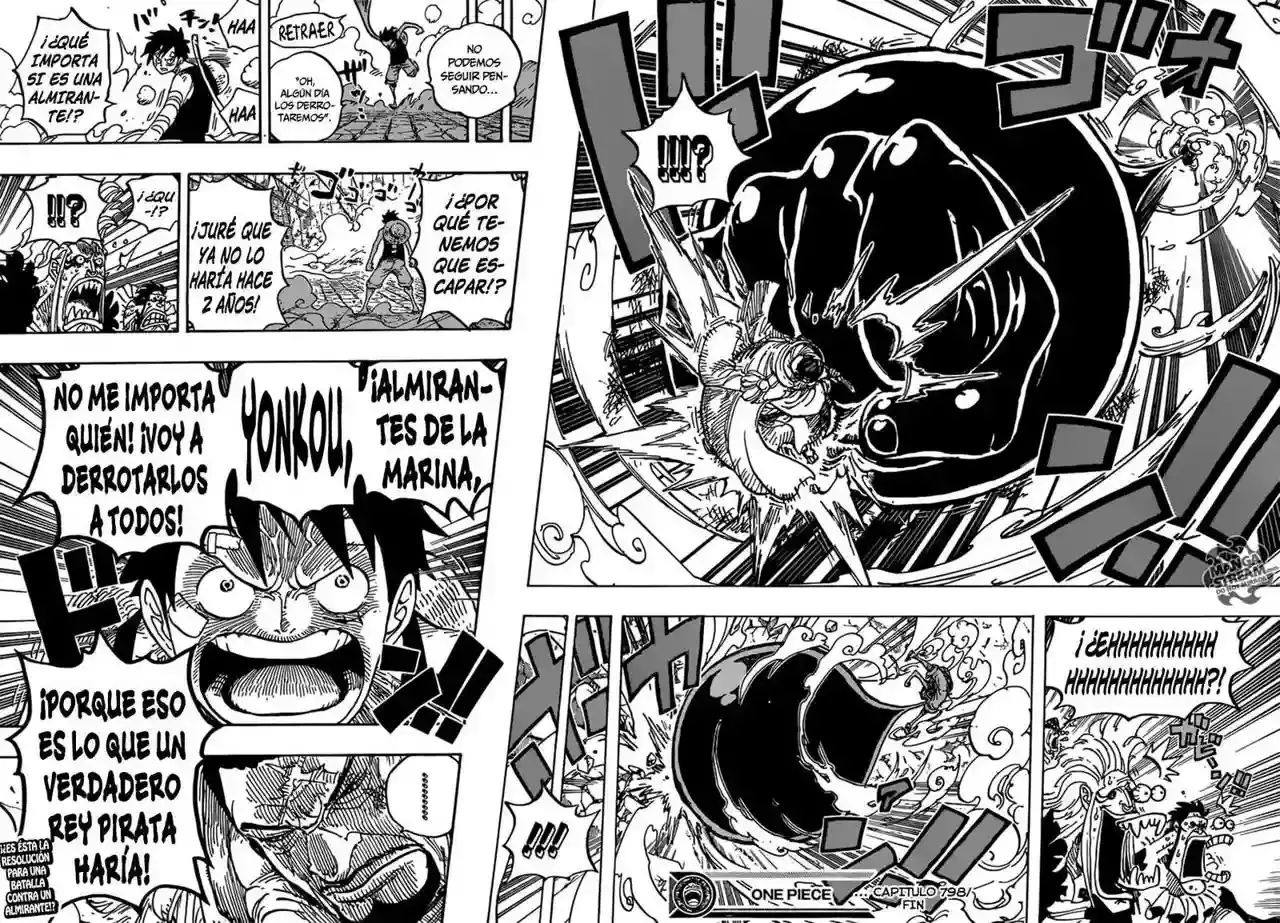 One Piece Capítulo 798 - Página 17 en español