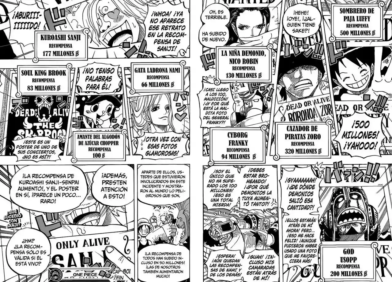 One Piece Capítulo 801 - Página 19 en español