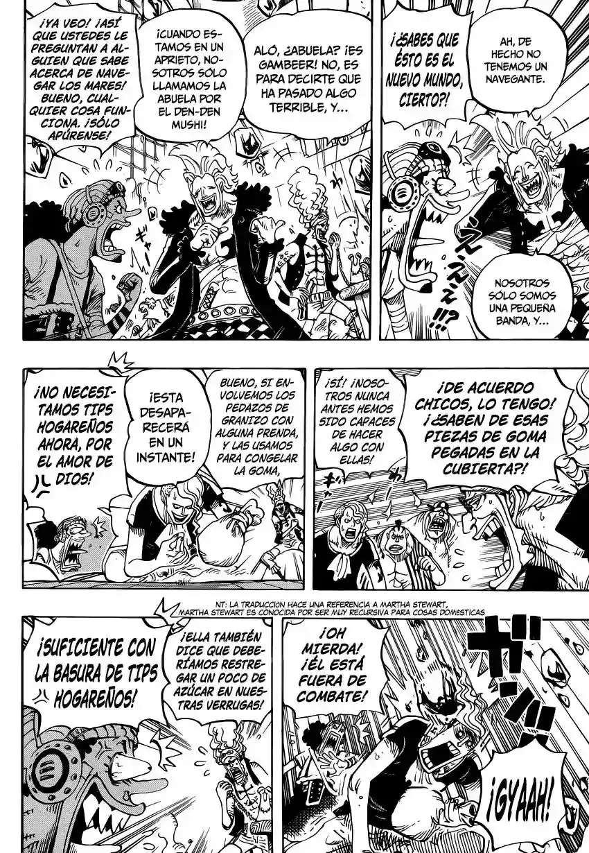 One Piece Capítulo 802 - Página 6 en español