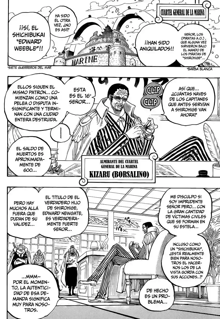 One Piece Capítulo 802 - Página 8 en español