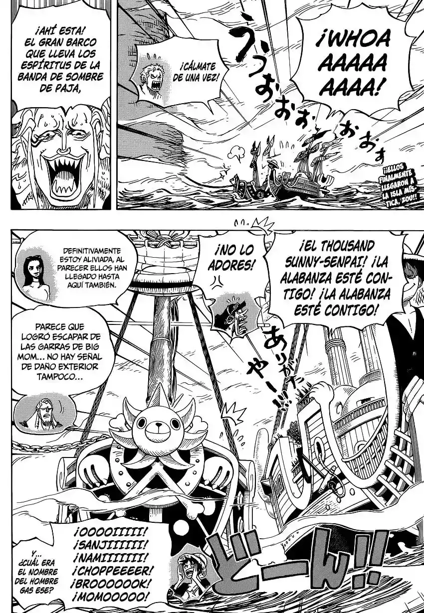 One Piece Capítulo 803 - Página 3 en español
