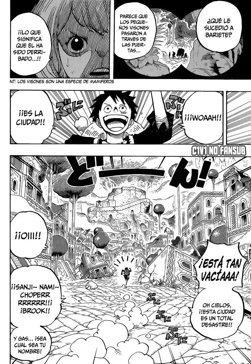One Piece Capítulo 804 - Página 14 en español
