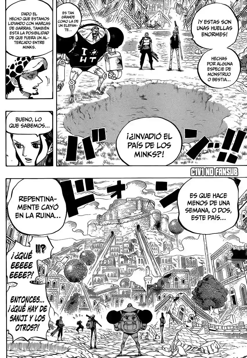 One Piece Capítulo 805 - Página 16 en español