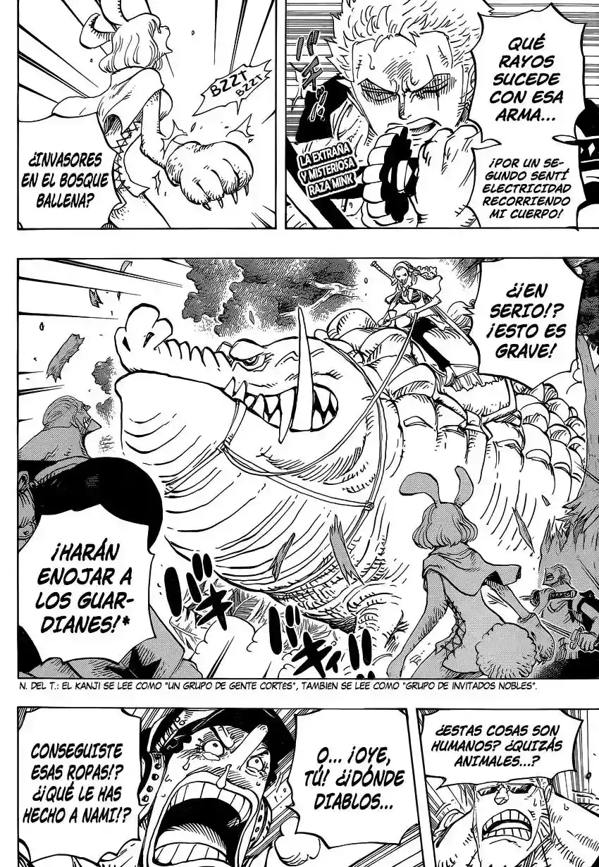 One Piece Capítulo 805 - Página 3 en español