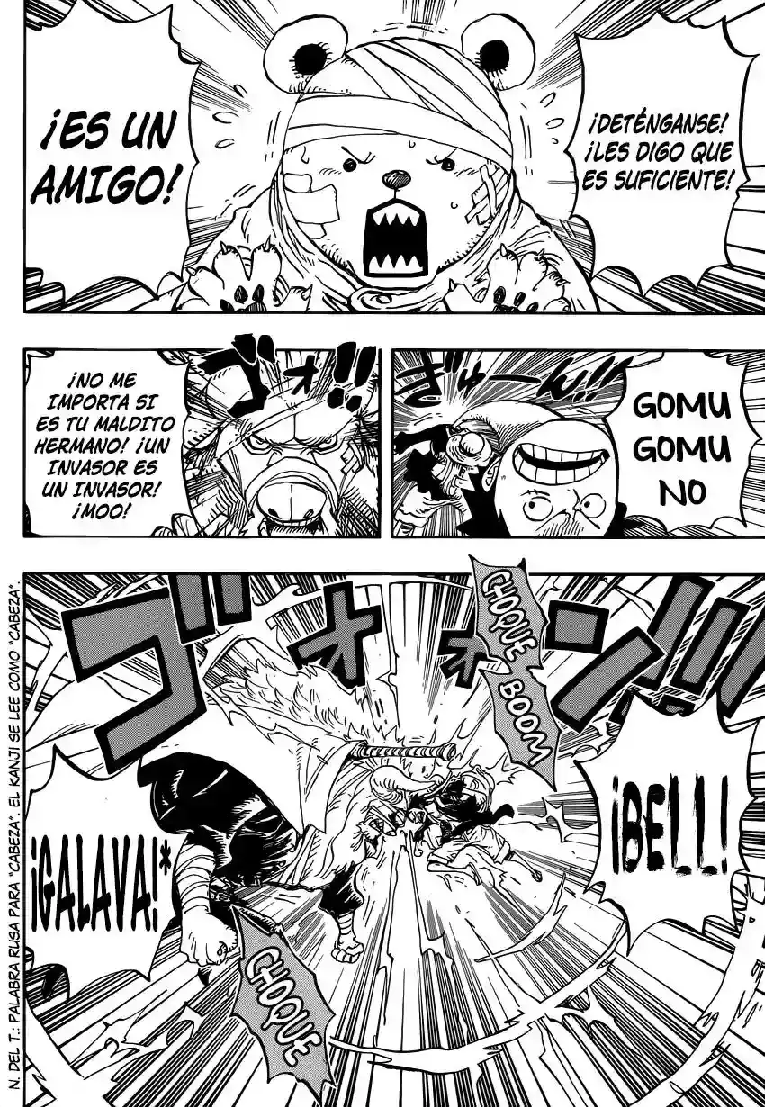 One Piece Capítulo 805 - Página 9 en español