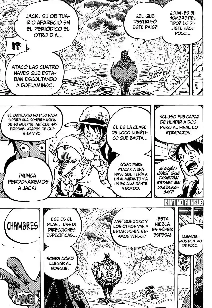 One Piece Capítulo 806 - Página 10 en español