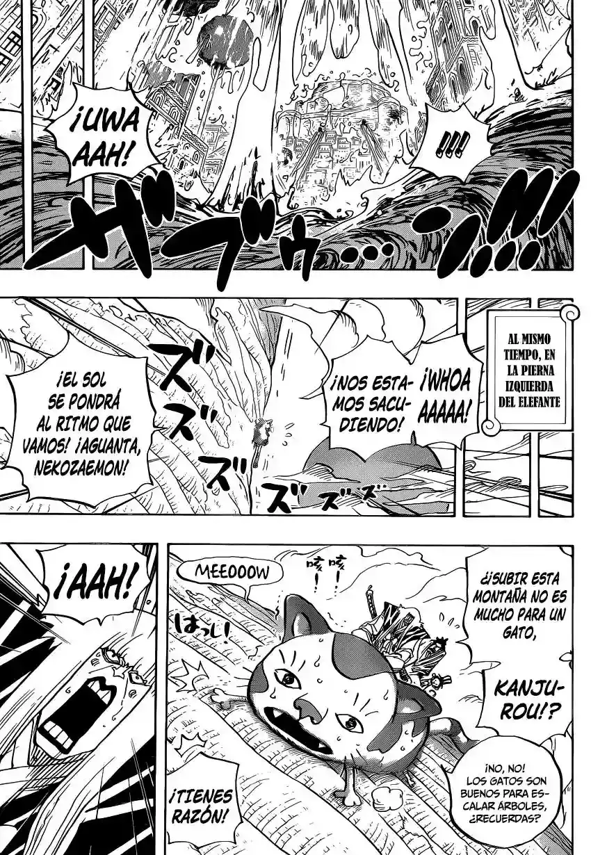 One Piece Capítulo 806 - Página 4 en español