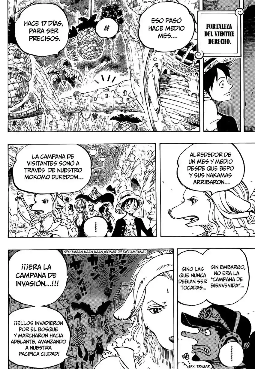 One Piece Capítulo 807 - Página 16 en español
