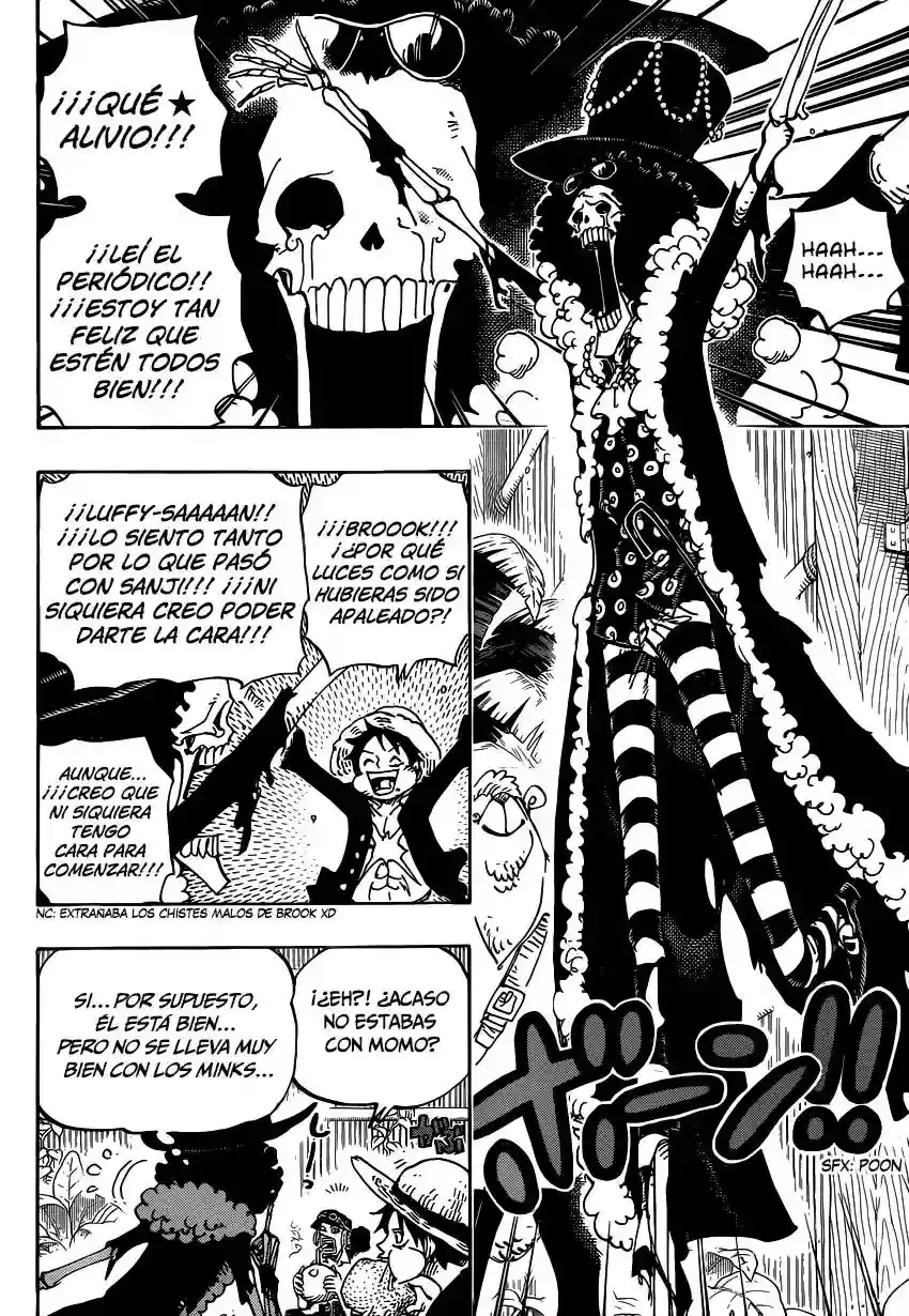 One Piece Capítulo 807 - Página 4 en español