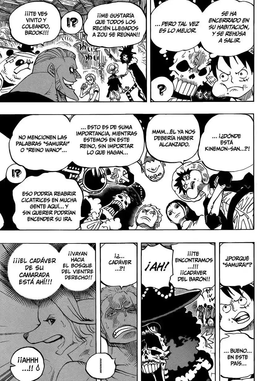 One Piece Capítulo 807 - Página 5 en español