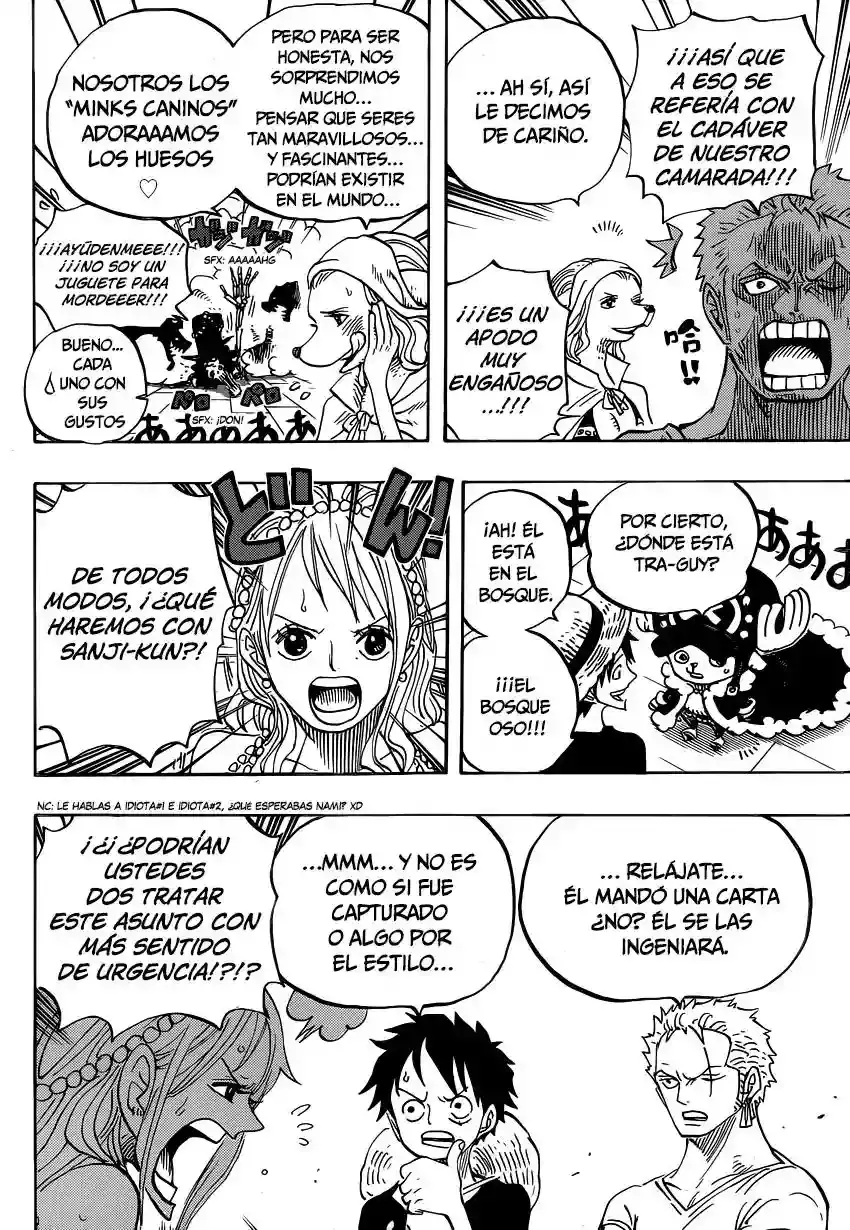 One Piece Capítulo 807 - Página 6 en español