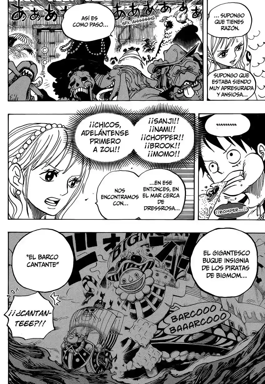 One Piece Capítulo 807 - Página 8 en español