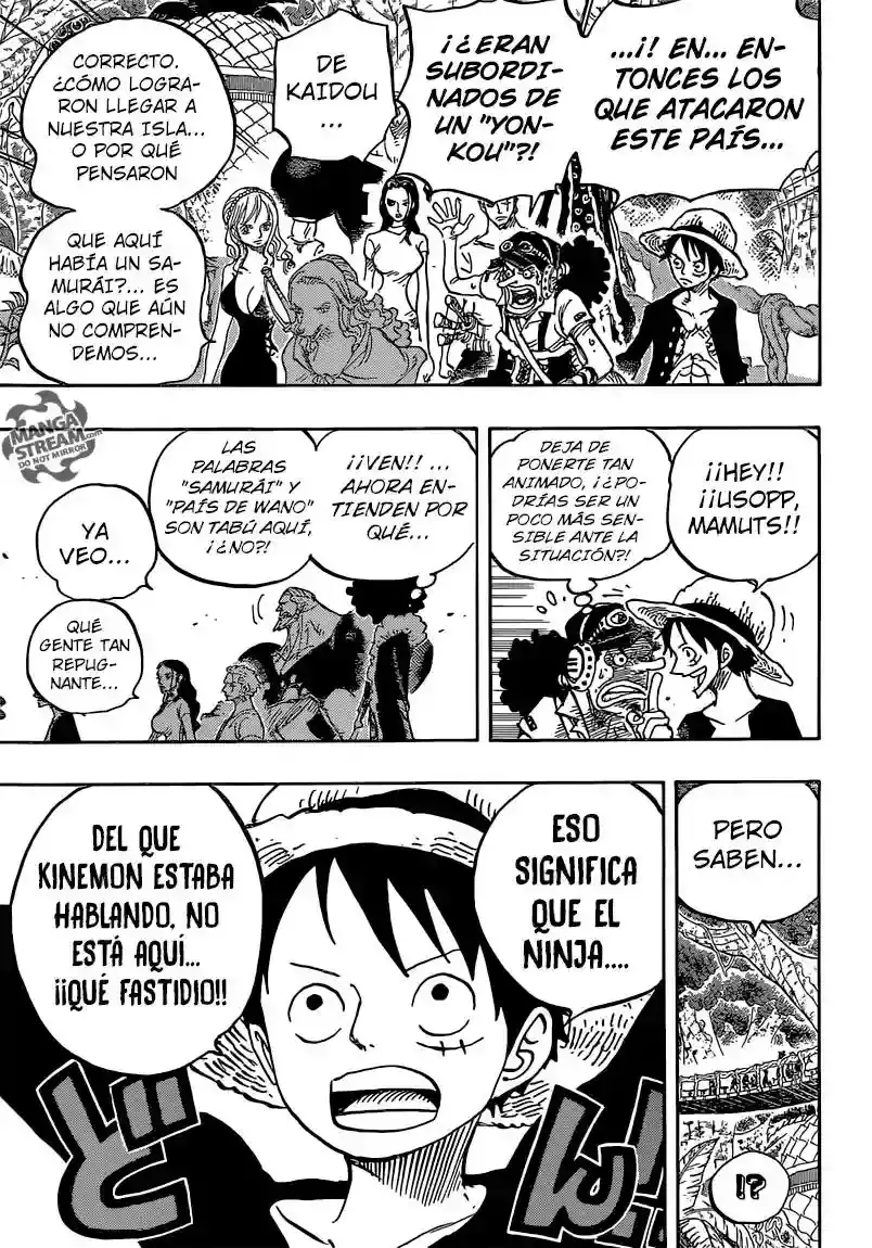 One Piece Capítulo 808 - Página 11 en español