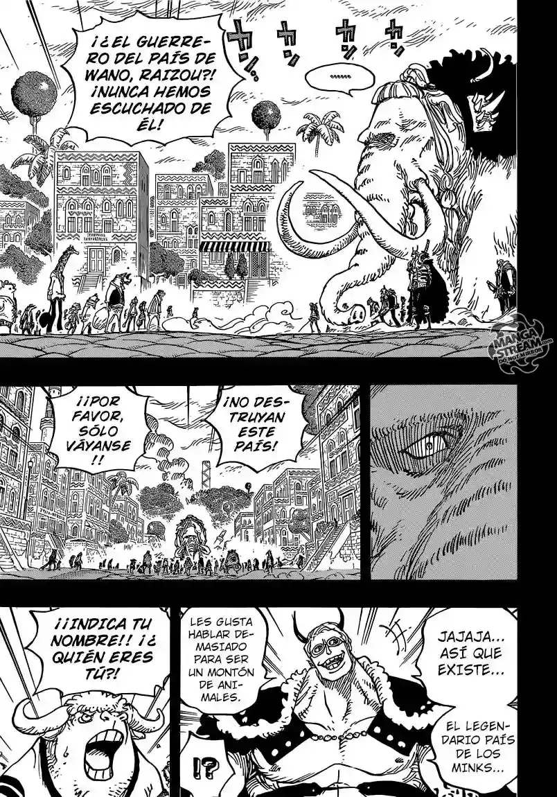 One Piece Capítulo 808 - Página 4 en español