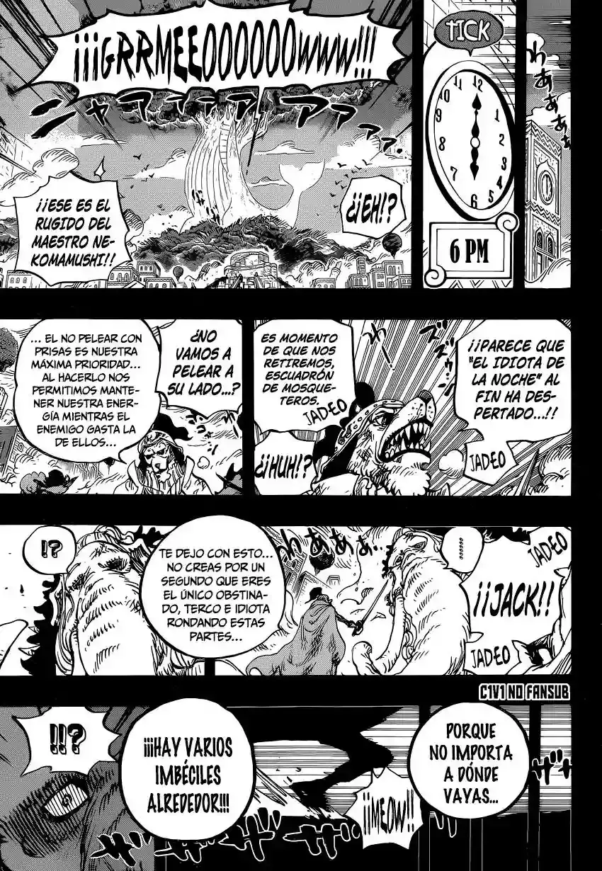 One Piece Capítulo 809 - Página 15 en español