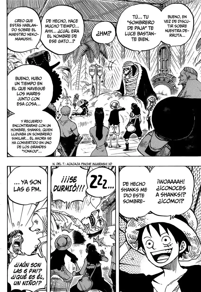 One Piece Capítulo 809 - Página 5 en español