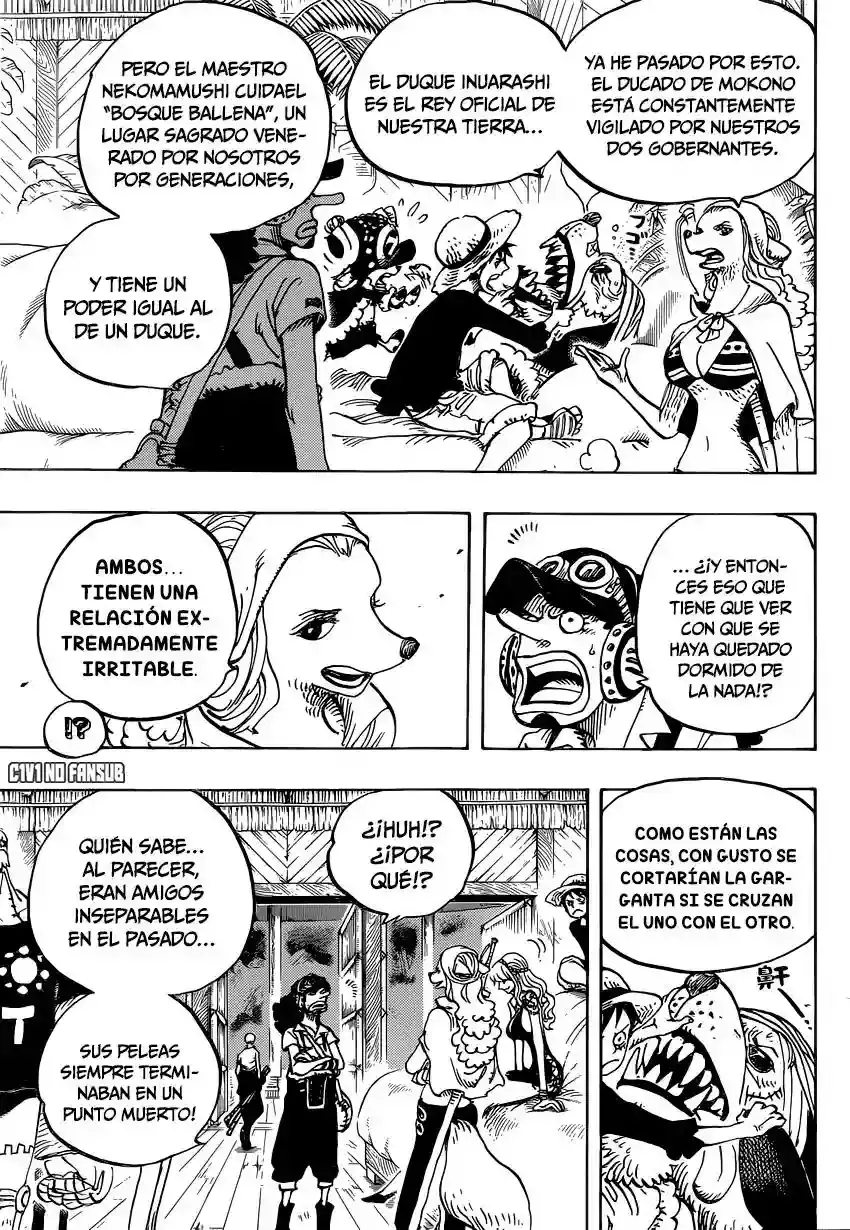 One Piece Capítulo 809 - Página 6 en español