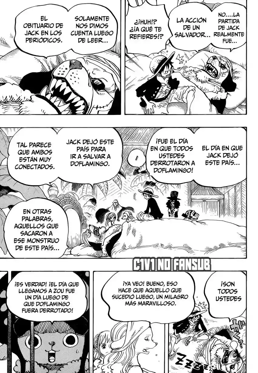 One Piece Capítulo 810 - Página 12 en español
