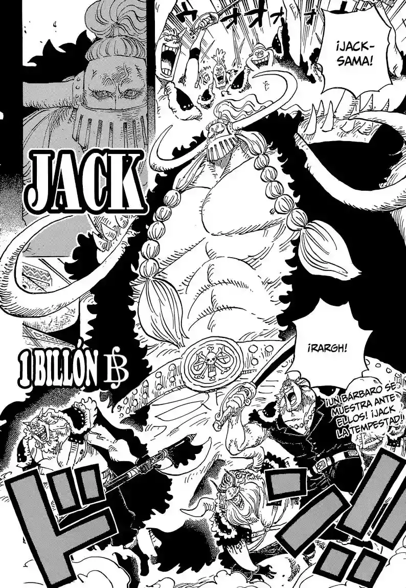 One Piece Capítulo 810 - Página 3 en español