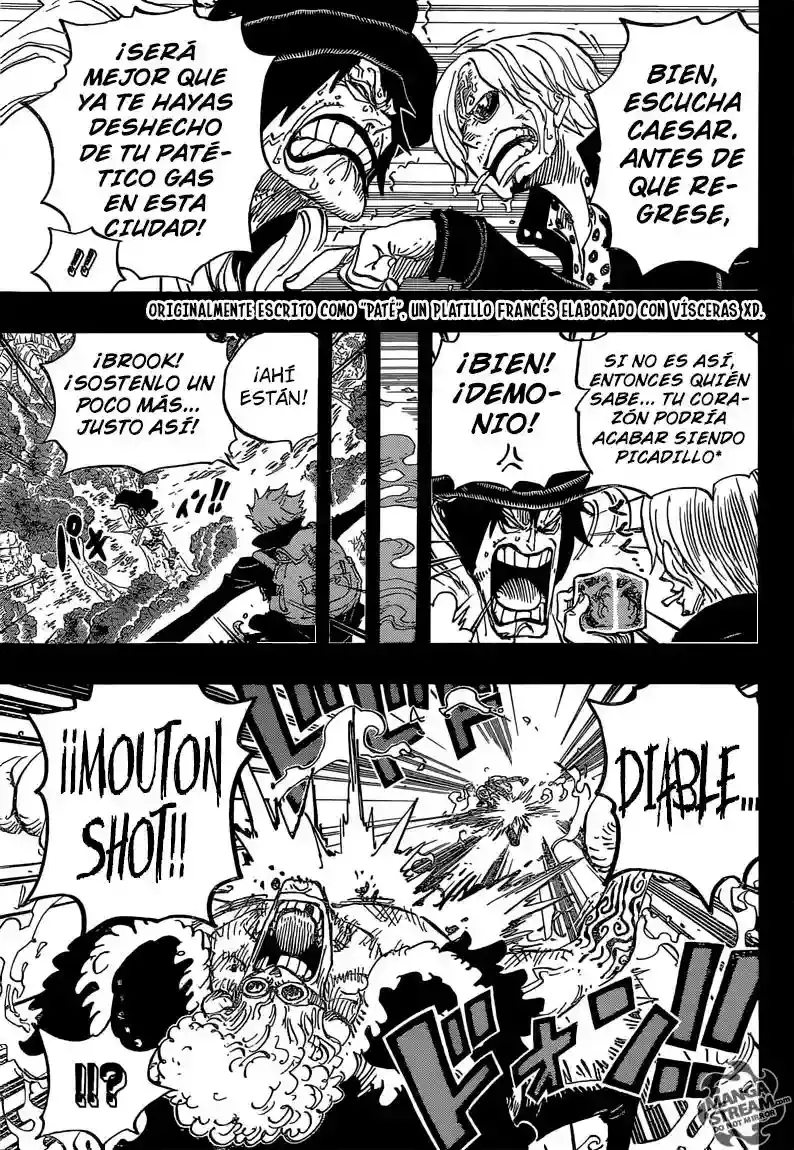 One Piece Capítulo 811 - Página 5 en español