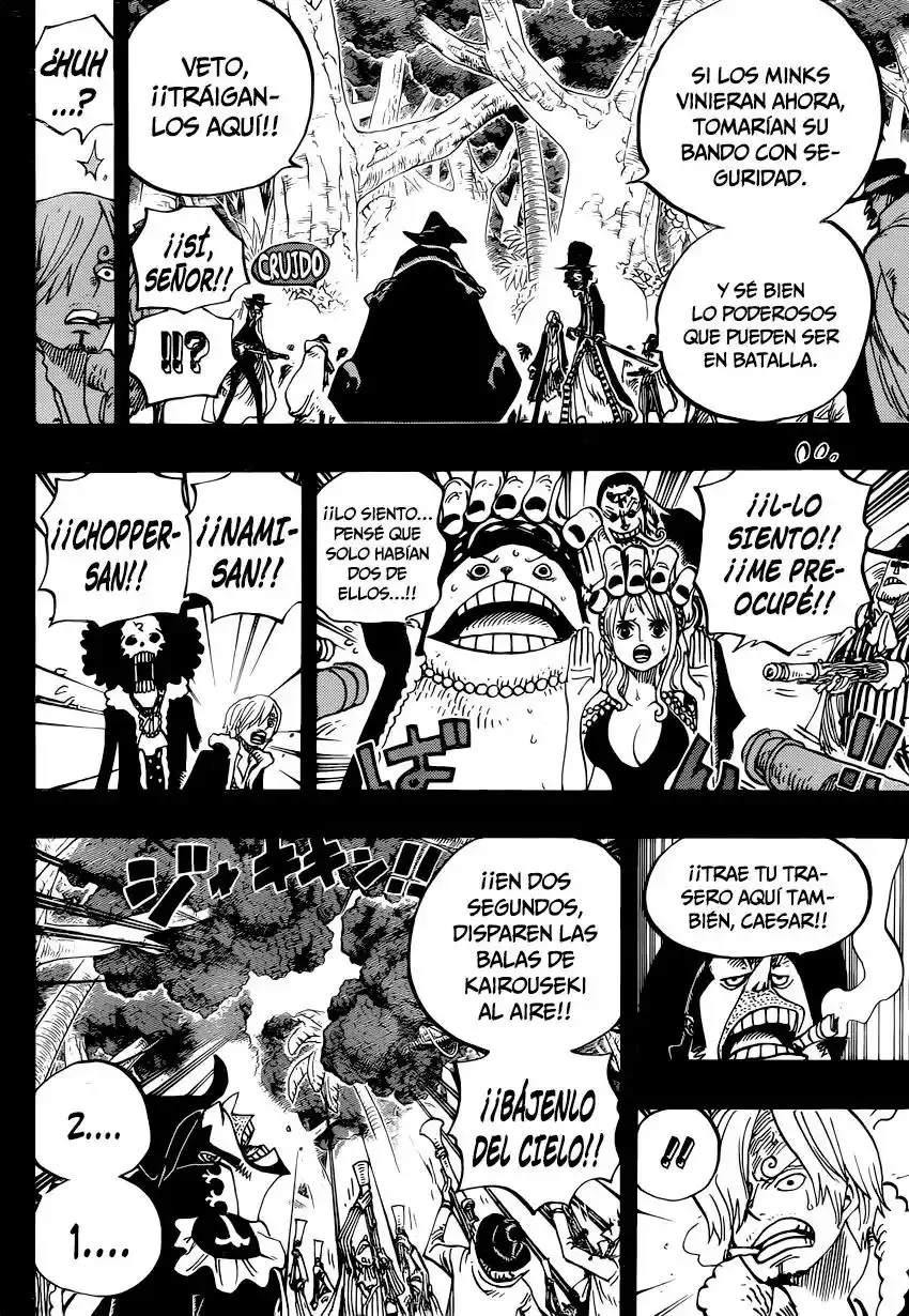 One Piece Capítulo 812 - Página 15 en español