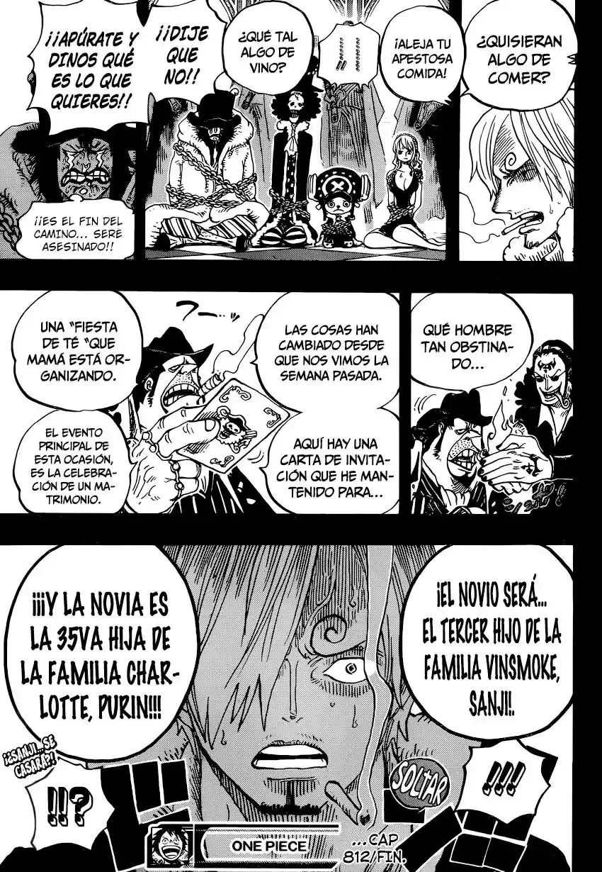 One Piece Capítulo 812 - Página 18 en español