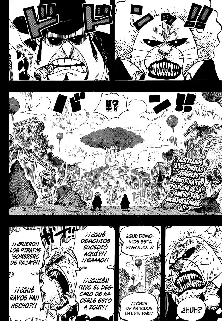One Piece Capítulo 812 - Página 3 en español