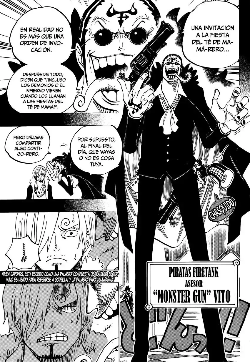 One Piece Capítulo 813 - Página 10 en español